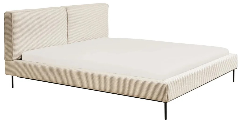 Kare Design East Side 2-persoons Bedframe Creme Stof 160 Cm