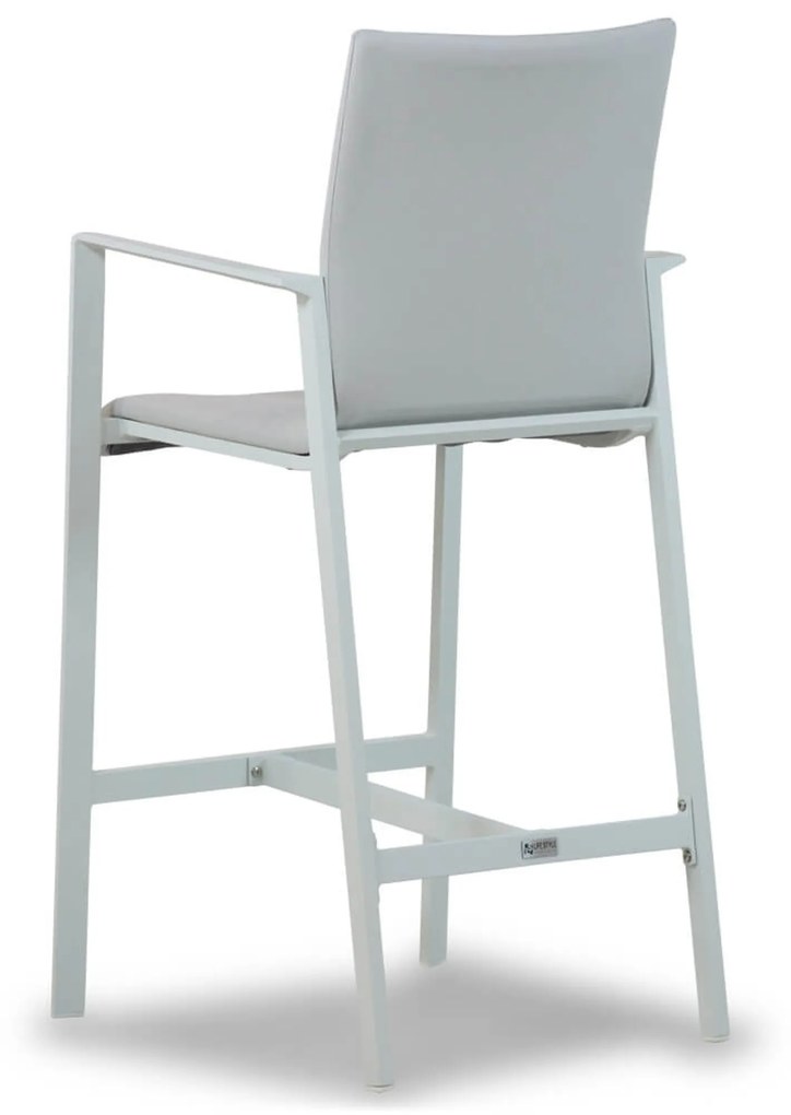 Barstoel Aluminium Wit Lifestyle Garden Furniture Rome wit