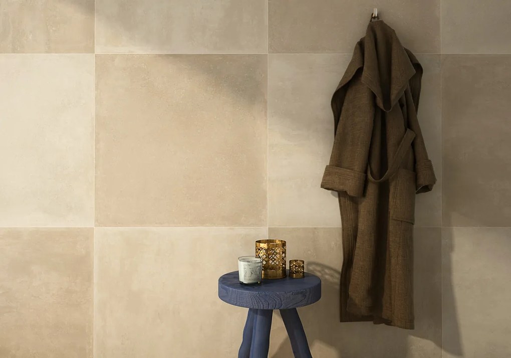 Vloertegel 60x120 Cm Betonlook Arca Taupe G42