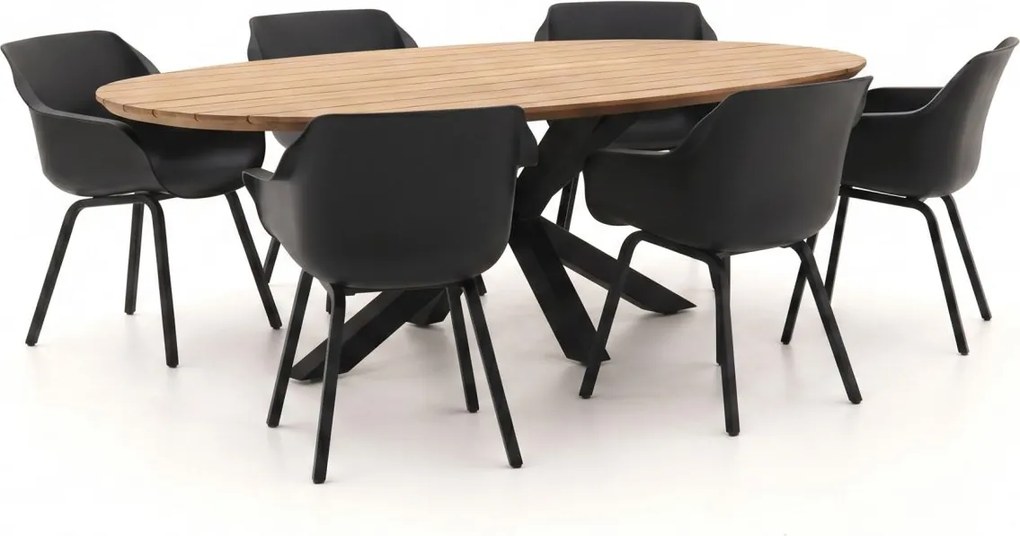 + 15% kassakorting | Diningset Hartman  | 6 personen | Tuinset teakhout | 7-delig | Kees Smit Tuinmeubelen