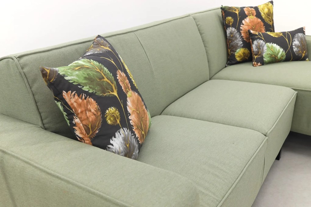 Boavista Sunbrella loungebank chaise longue - Heritage leaf - 2-delig - links