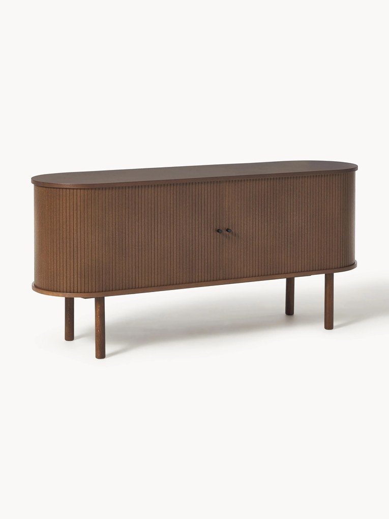 Dressoir Calary met gefluteerde voorkant