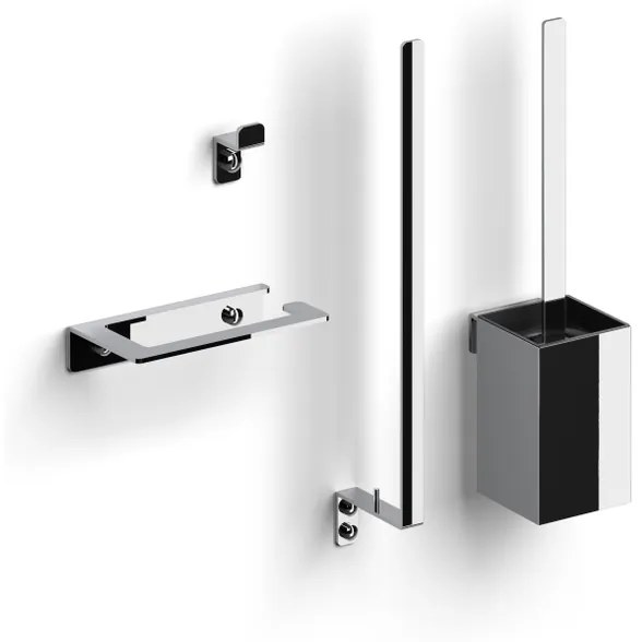 Clou Fold toilet accessoireset chroom CL/09.04099.29.01