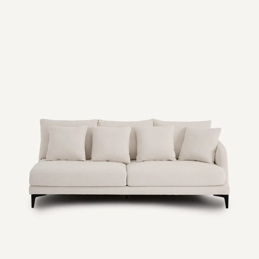 3-zits slaapbank in polyester canvas, MODERNISTE, ontwerp Emmanuel Gallina