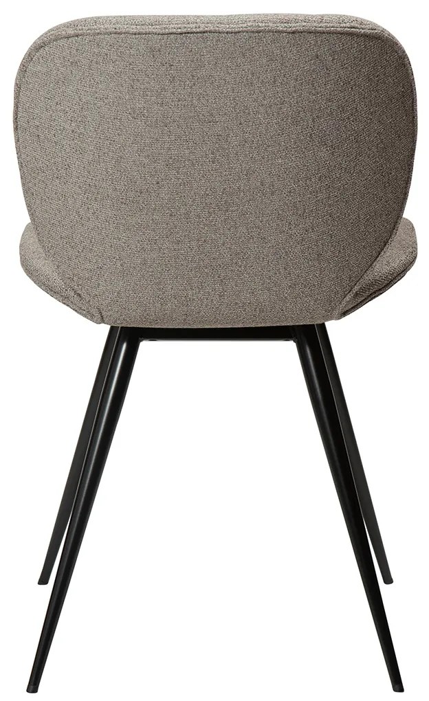 Dan-Form Cloud Design Eetkamerstoel Boucle Grijsbruin