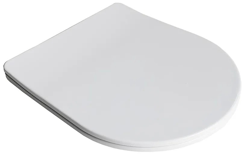 Mueller Rivel softclose toiletzetting met deksel wit glans