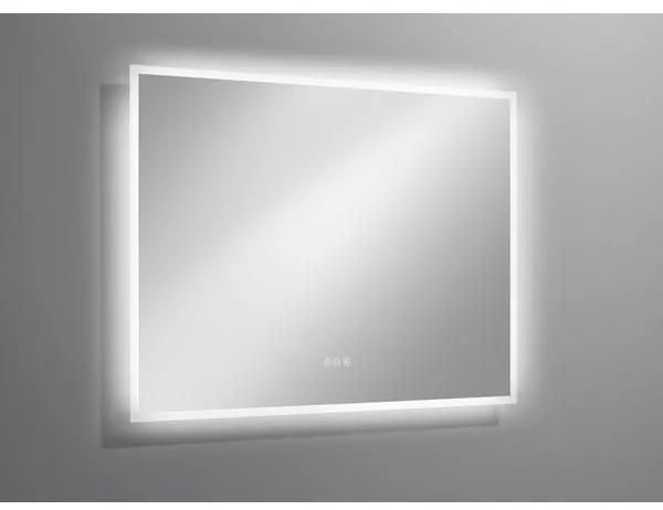 Royal Plaza Led line spiegel 80x80cm 20 mm rand mat LED Ambi-Light