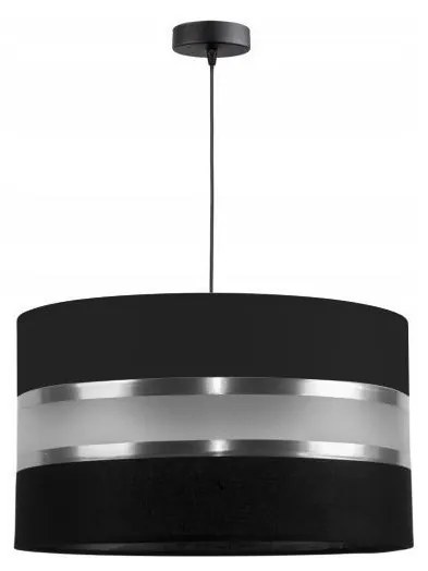 Hanglamp aan koord CORAL 1xE27/60W/230V zwart