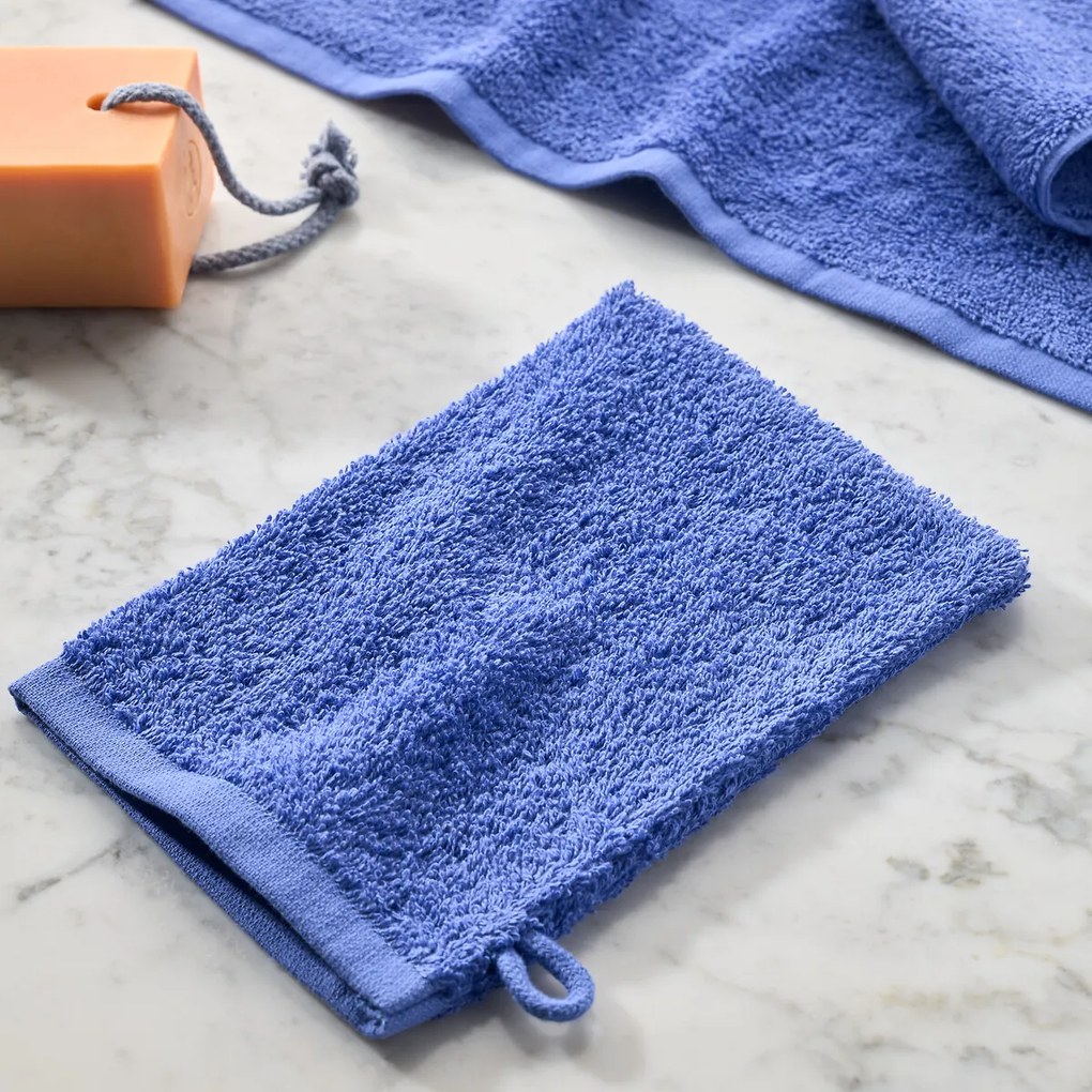 Set van 4 washandjes SCENARIO in badstof