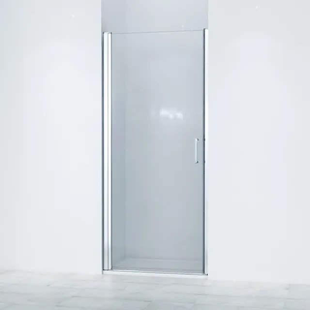 Marenza Neptune 6211 Douchedeur - 90x200cm - profiel - veiligheidsglas - anti kalk - chroom SW447