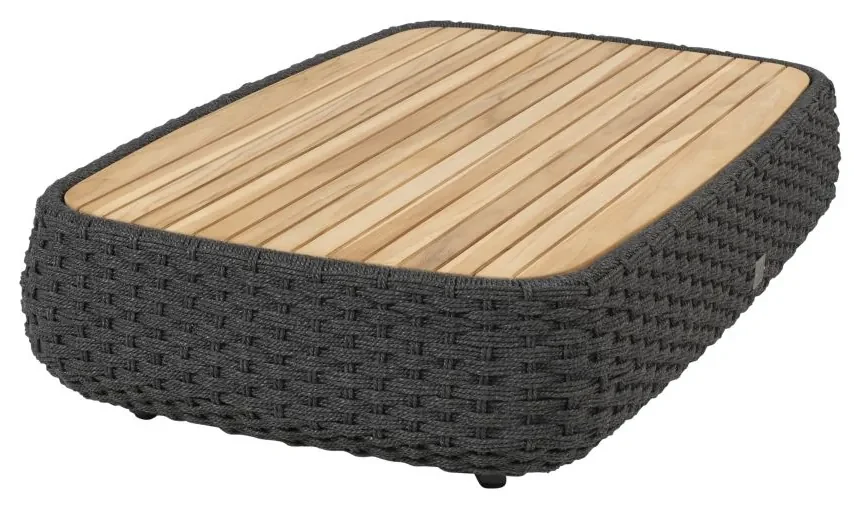 4 Seasons Outdoor Saint-Tropez loungeset met tafel Loungeset lichtgrijs weerbestendig