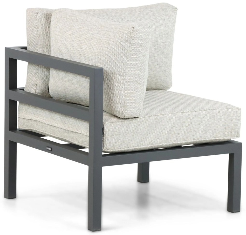 Hoek loungeset 5 personen Aluminium Grijs  Lifestyle Garden Furniture Rodenzo