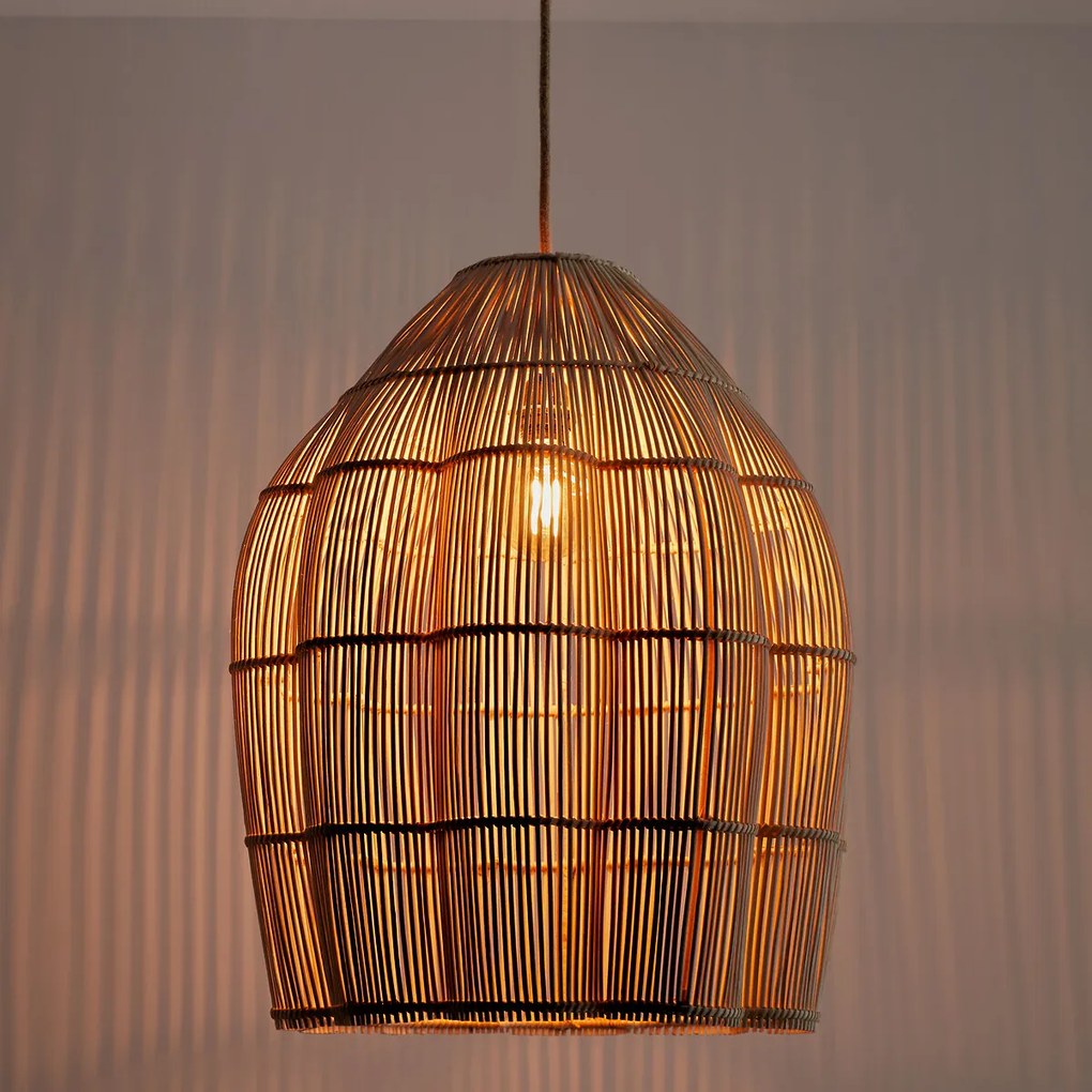 Hanglamp in rotan Ø50 cm, Dankia