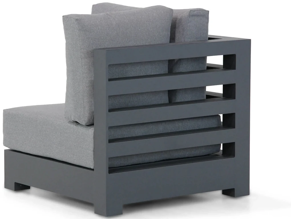 Hoek loungeset 5 personen Aluminium Grijs Santika Furniture Santika Phantom
