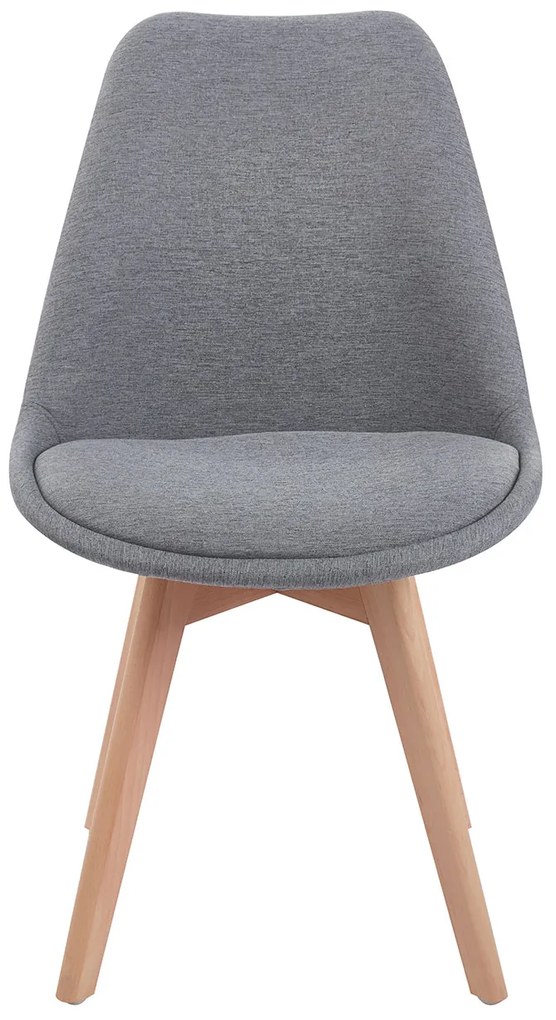 Set 4 Synk Stoffen Stoelen