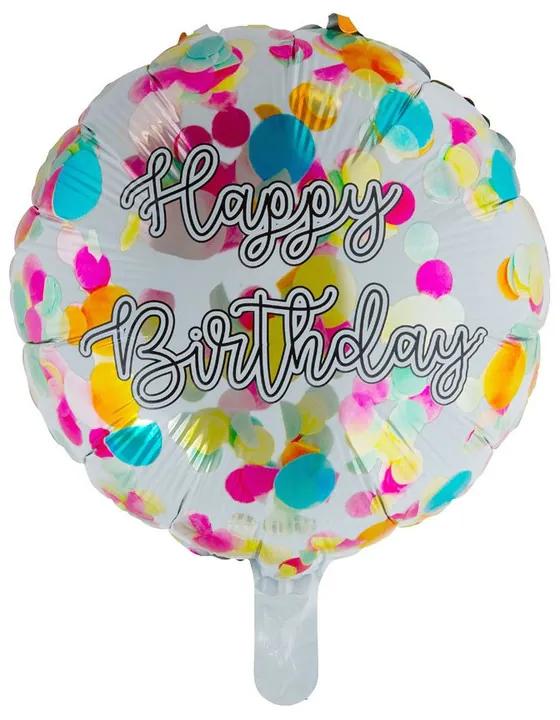 Folie ballon - confetti - 40 cm