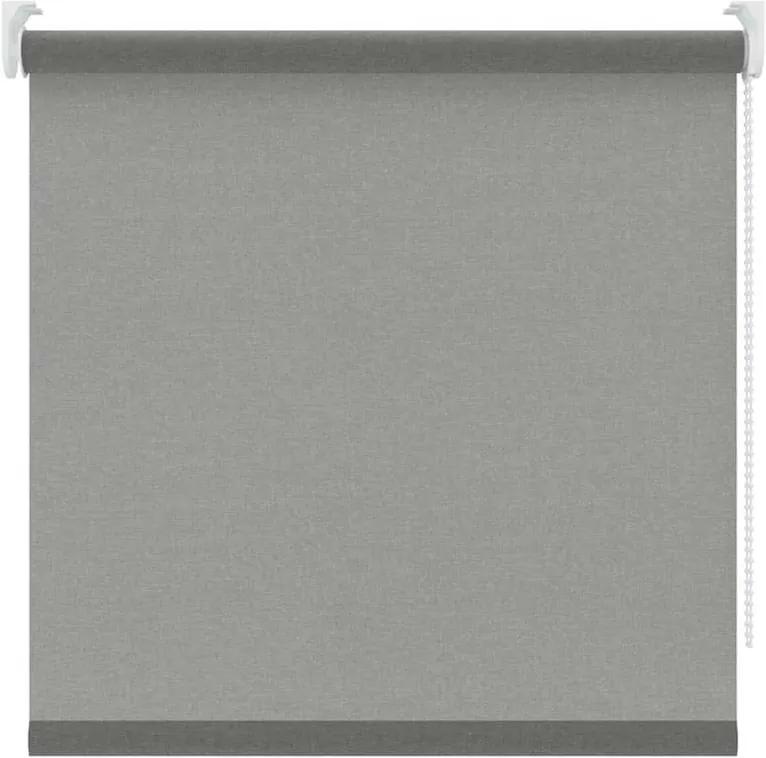 Rolgordijn lichtdoorlatend - grijs - 210x190 cm - Leen Bakker
