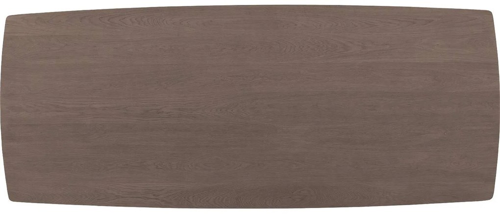 Goossens Excellent Eettafel Uniek, Semi rechthoekig 260 x 100 cm