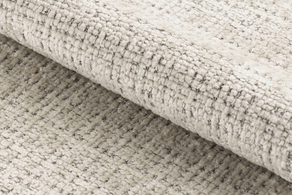 IRIS Beige (stof Juto 4) / zwart onderstel – MODERNE GESTOFFEERDE STOEL VOOR WOONKAMER/EETKAMER BOHO