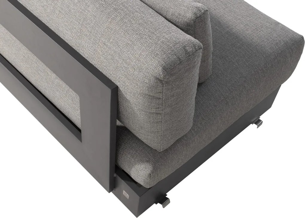 4 Seasons Outdoor Ibiza platform hoekbank XL * SALE * Loungeset houtkleur weerbestendig