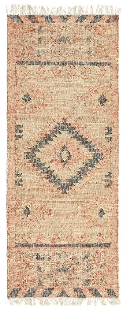 Kilim hal vloerkleed met used effect, Navaja