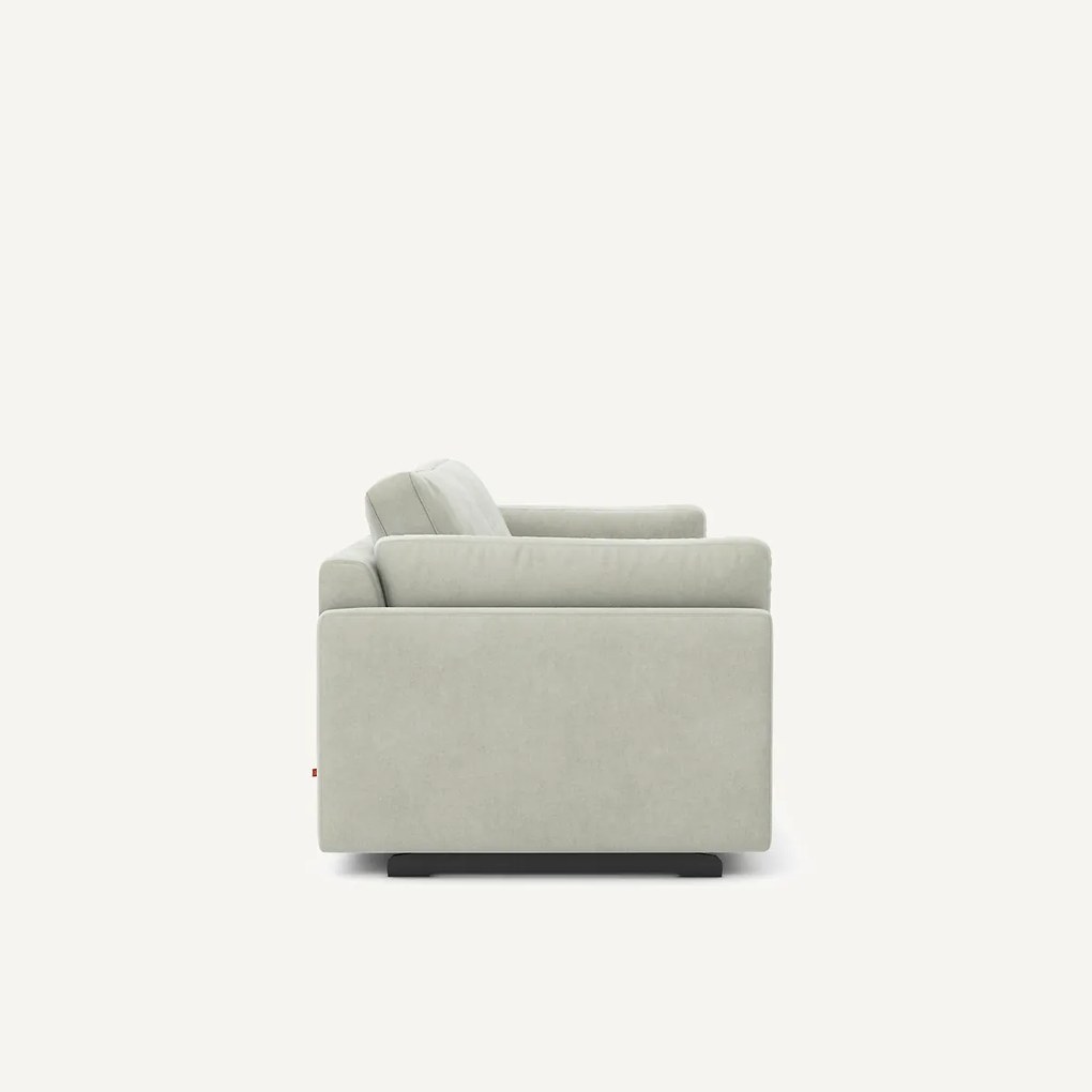 Slaapbank in stonewashed fluweel, CESAR