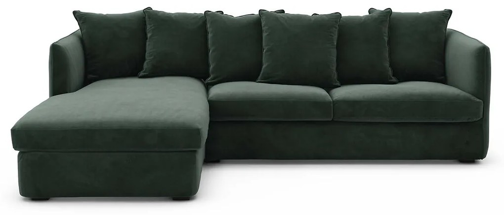 Hoekbank in fluweel, Neo Chiquito