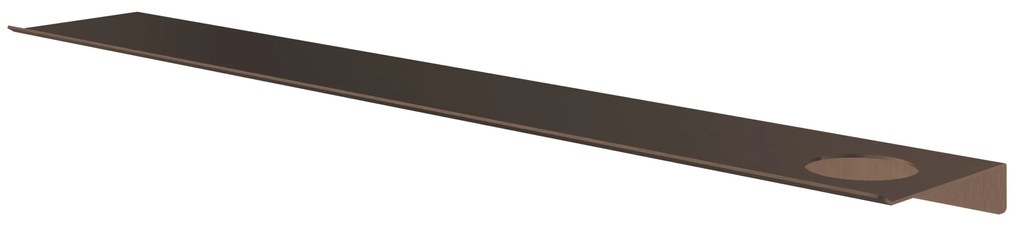 Hotbath &More planchet 80cm met uitsparing voor een zeepdispenser of beker Tuscan bronze