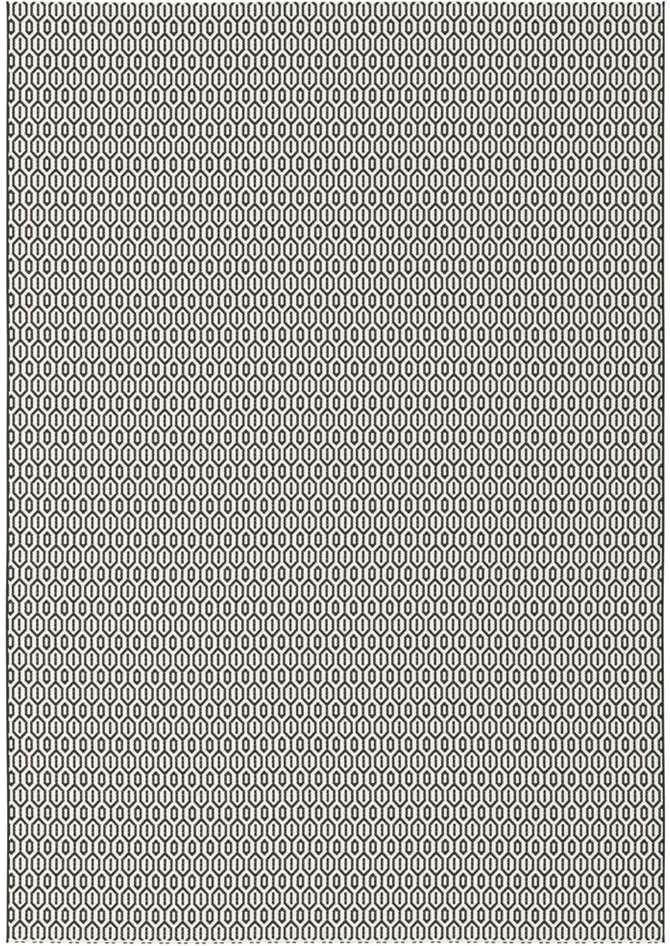 Vloerkleed Nabule - zwart - 160x230 cm - Leen Bakker