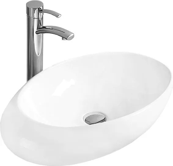 Mexen Malwa opbouw wasbak 59 x 36 cm, wit - 21435900