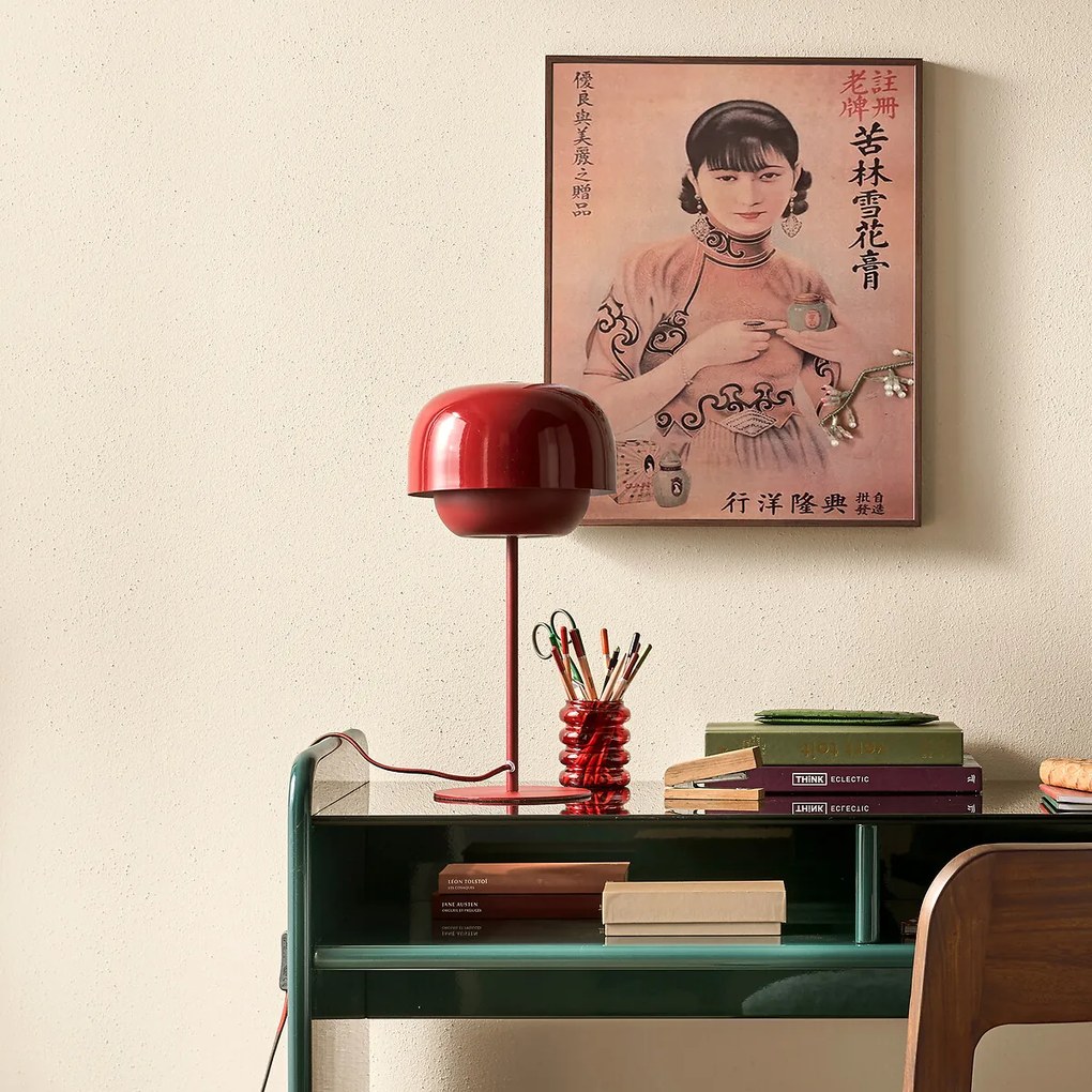 Lamp van gekleurd ijzer, Kinoko