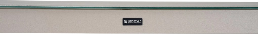 Barset 4 personen 150 cm Kunststof Zand/Beige Domani Furniture Alba/Tavano