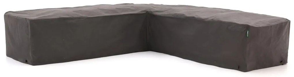 + 10% kassakorting | Tuinmeubelhoes geschikt voor Hoek loungeset | Kees Smit  | Kunststof | Grijs - Antraciet | 215x85cm | Kees Smit Tuinmeubelen