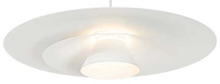 Design hanglamp wit incl. LED 3-staps dimbaar - Pauline
