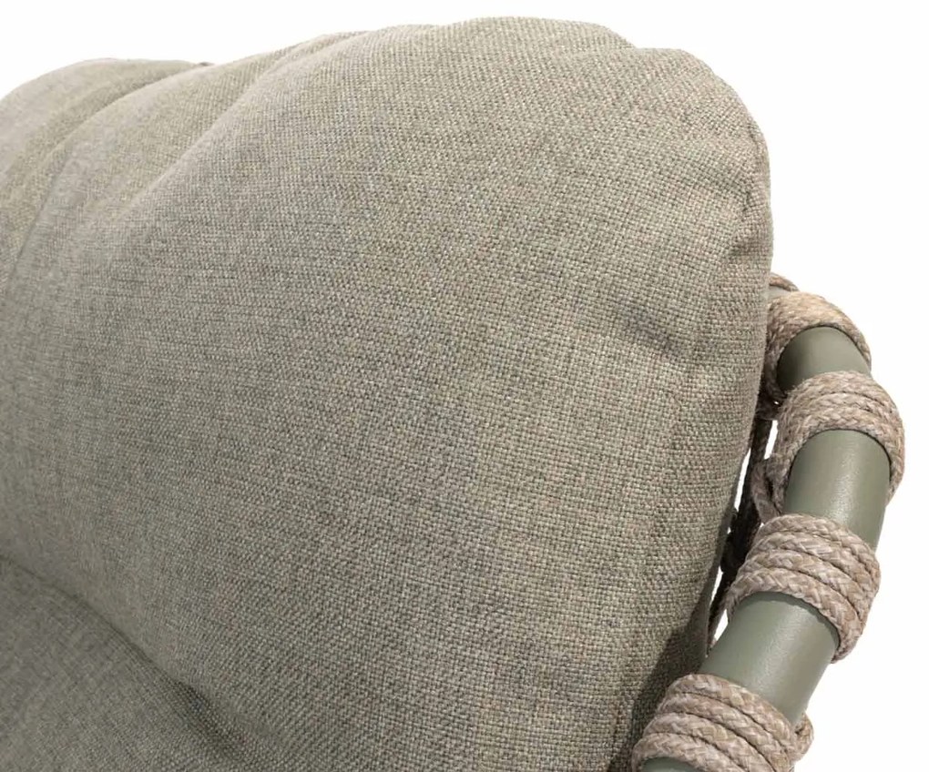 4 Seasons Outdoor Jura stapelbare tuinstoel olijfgroen SALE Tuinstoel   taupe weerbestendig