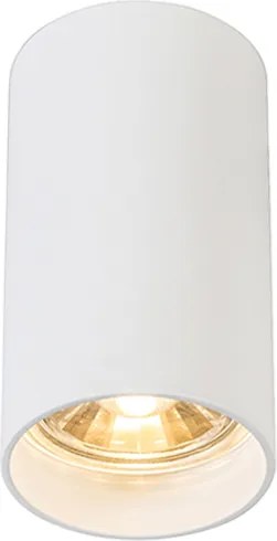 Moderne opbouwspot wit 5,5cm GU10 50mm - Tuba