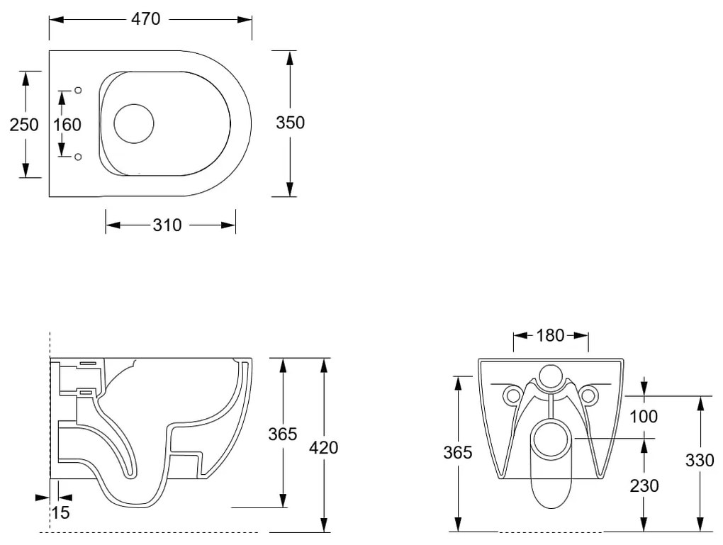 Xenz Gio randloos toilet 47cm met vortexspoeling en zitting zand mat