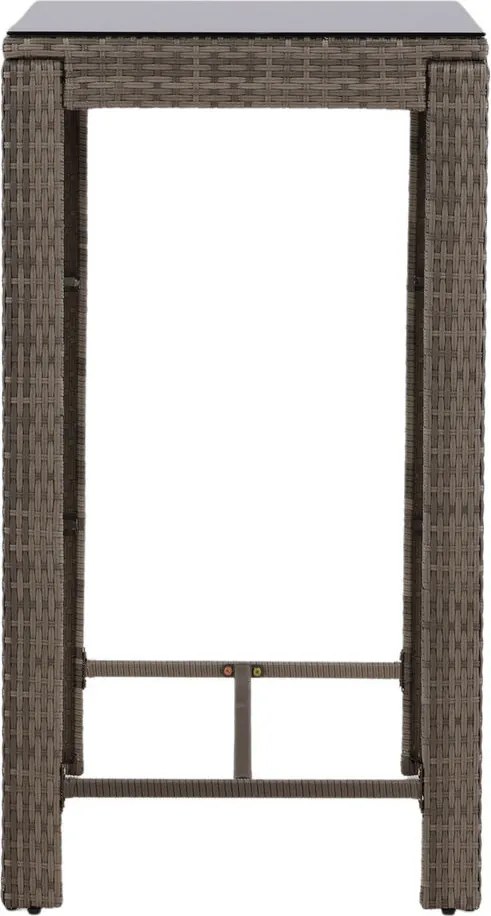 The Outsider Bartafel Noud - Grijs Wicker – 100 x 60 cm - The Outsider