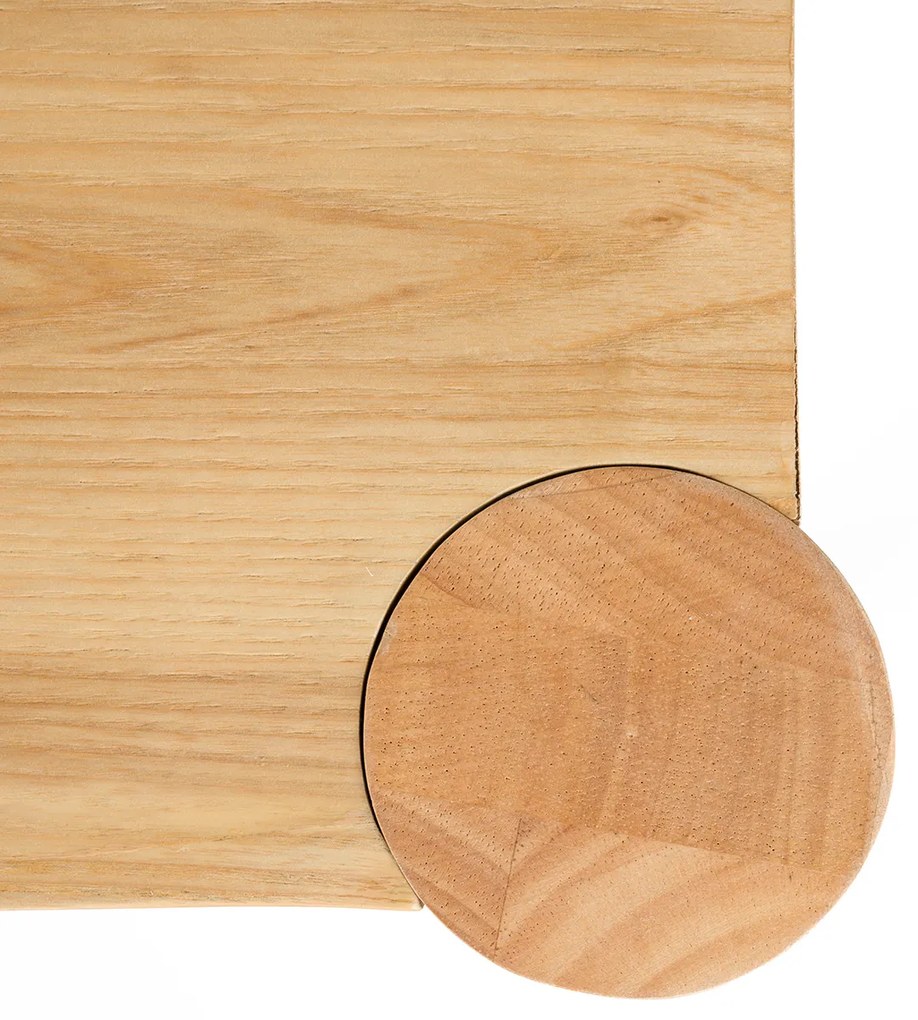 Zuiver Sticks Design Eettafel Essenhout 220 X 90 Cm - 220 X 92cm.