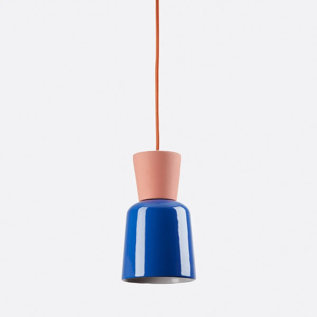 Gekleurde keramische hanglamp Ø 12 cm, Jimna