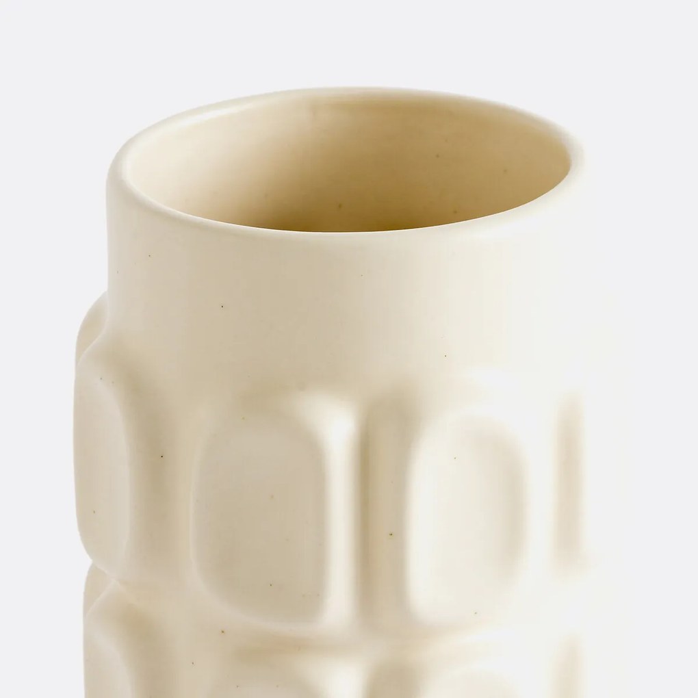 Vaas in keramiek H21,5 cm, Shiva