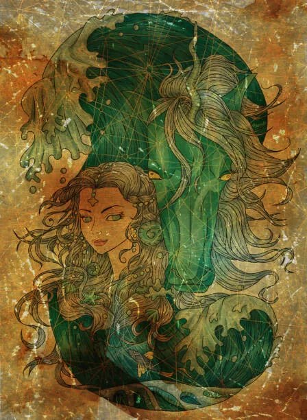 Ilustratie Colorful fantasy illustration with hand drawn, VeraPetruk