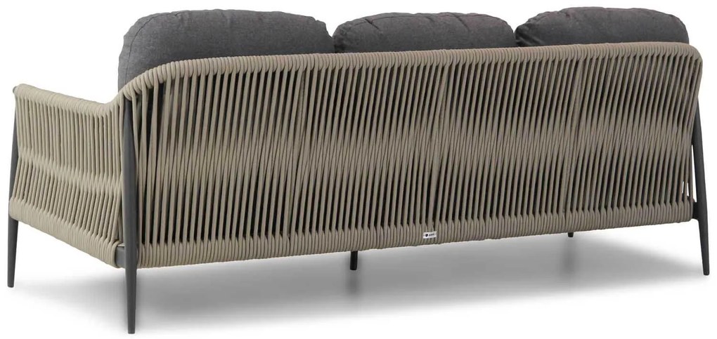 Stoel en Bank Loungeset 5 personen Rope Naturel teak  Coco Lucia/Pacific