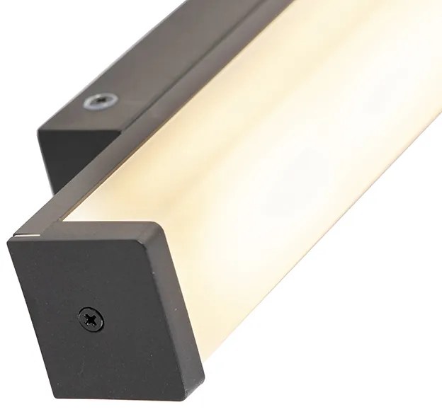 LED Wandlamp zwart 32 cm IP44 - Cascada Modern IP44 Binnenverlichting Lamp