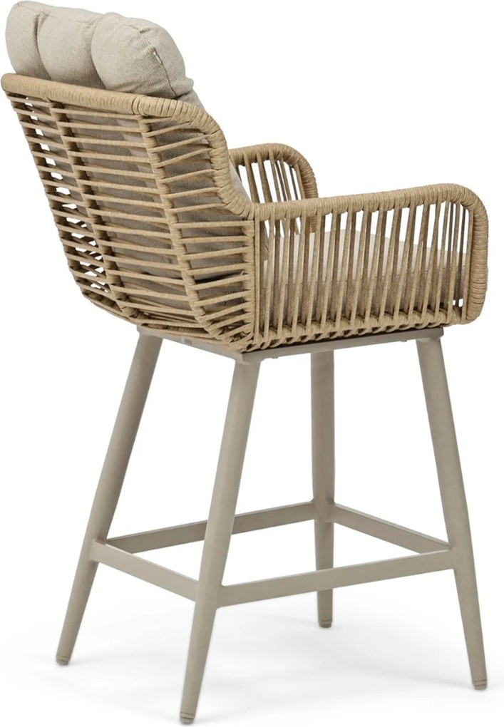 Tuinset 4 personen 180 cm Rope Zand/Beige Coco Alto/Sienta