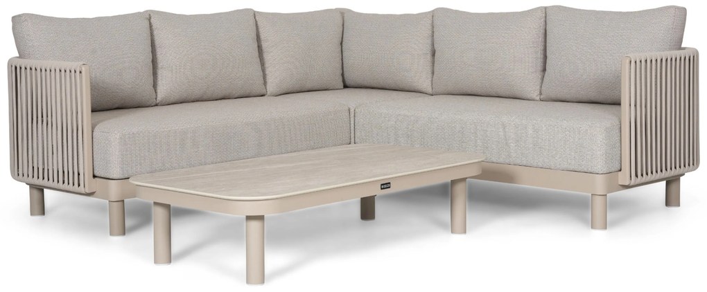Hoek loungeset 5 personen Rope Zand/Beige Lifestyle Garden Furniture Solento