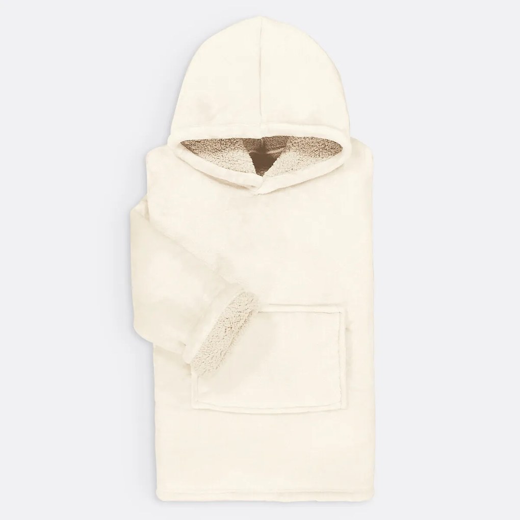 Plaid fleece sweater maat S/M, Javi