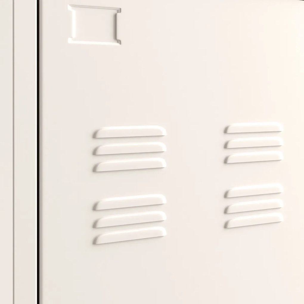 Vestiairekast in metaal, 1 deur, Hiba