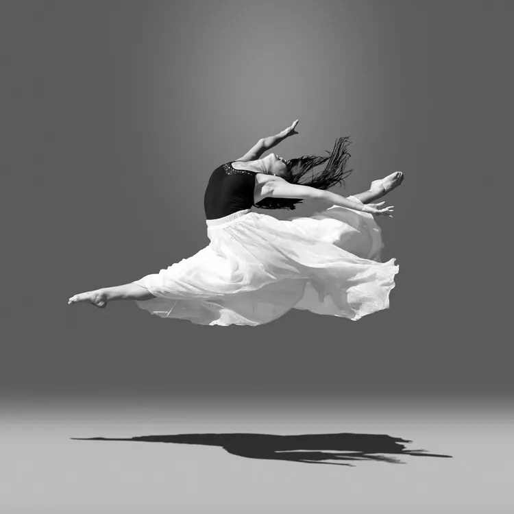 Foto Jumping in air, Bill Wang