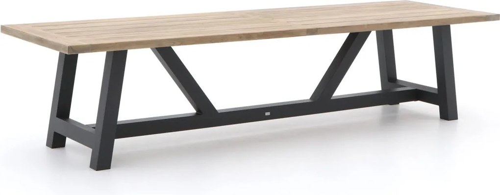 Tuin eettafel Bellagio  | Rechthoekig  | Tuintafel Teakhout | 330x100cm | 10 personen | Kees Smit Tuinmeubelen